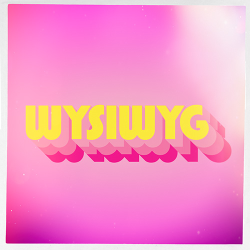 WYSIWYG single cover art